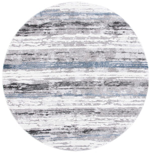 Century 300 Century 322 Contemporary Power Loomed 100% Polypropylene Rug Grey / Blue