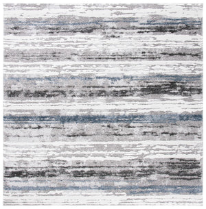 Century 300 Century 322 Contemporary Power Loomed 100% Polypropylene Rug Grey / Blue