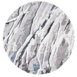 Century 300 Century 382 Contemporary Power Loomed 100% Polypropylene Rug Grey / Blue