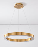 Bethel Gold LED Chandelier in Metal