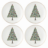Evergreen 4-Piece Accent Plates - Set of 2