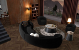VIG Furniture Modrest - Molina Modern Black Accent Chair VGOD-ZW-20056-B