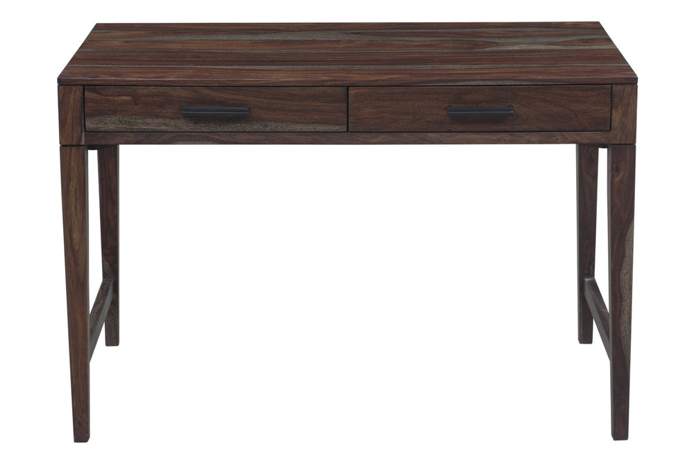 Porter Designs Fall River Solid Sheesham Wood Contemporary Desk Natural 10-117-05-4881O