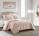 Bali Queen 3pc Quilt Set