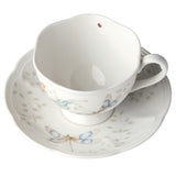 Butterfly Meadow Dragonfly Cup And Saucer - Set of 4