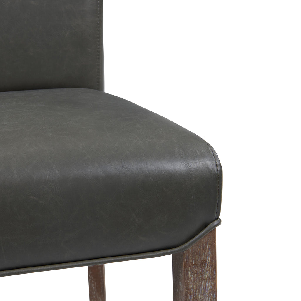 Beverly Hills Bonded Leather Chair - Set of 2
