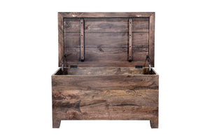 Porter Designs Fish Solid Wood Transitional Coffee Table Gray 05-215-12-5552