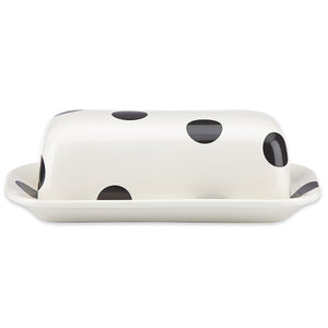 Kate Spade Deco Dot™ Covered Butter Dish 856724 856724-LENOX