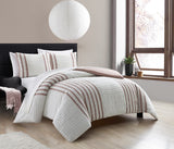 Salma Blush Queen 3pc Duvet Set