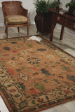Nourison Tahoe TA05 Handmade Knotted Indoor Area Rug Copper 5'6" x 8'6" 99446624055