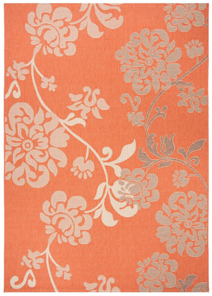 Safavieh Cy4027 Power Loomed 85.4% Polypropylene/10.4% Polyester/4.2% Latex Outdoor Rug CY4027C-5R