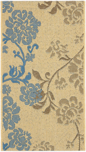 Safavieh Cy4027 Power Loomed 85.4% Polypropylene/10.4% Polyester/4.2% Latex Outdoor Rug CY4027B-5R