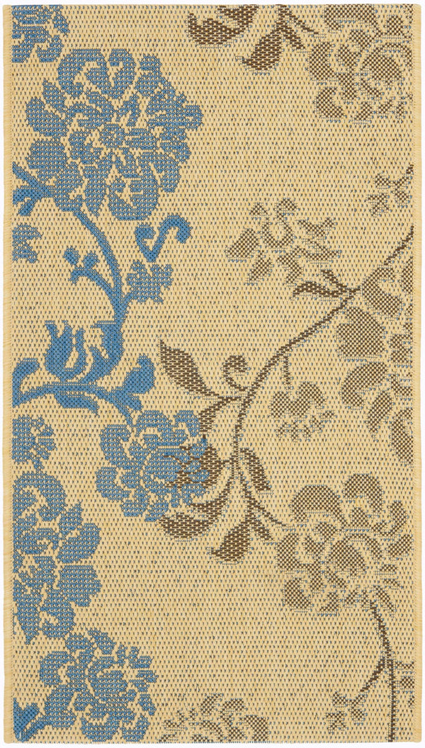 Safavieh Cy4027 Power Loomed 85.4% Polypropylene/10.4% Polyester/4.2% Latex Outdoor Rug CY4027B-5R