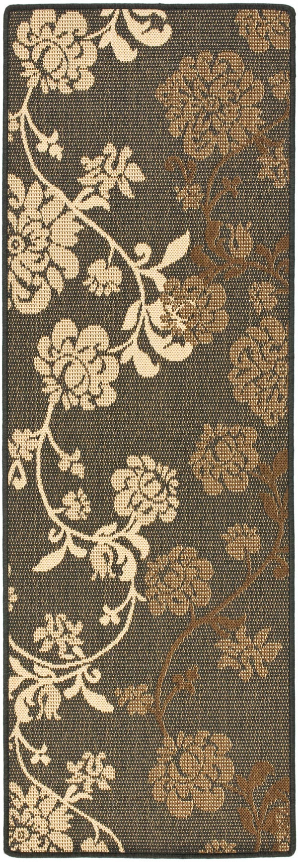 Safavieh Cy4027 Power Loomed 85.4% Polypropylene/10.4% Polyester/4.2% Latex Outdoor Rug CY4027D-5R