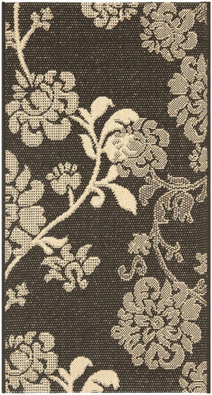 Safavieh Cy4027 Power Loomed 85.4% Polypropylene/10.4% Polyester/4.2% Latex Outdoor Rug CY4027D-5R