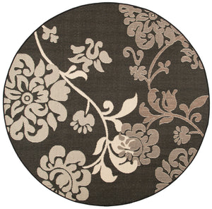 Safavieh Cy4027 Power Loomed 85.4% Polypropylene/10.4% Polyester/4.2% Latex Outdoor Rug CY4027D-5R