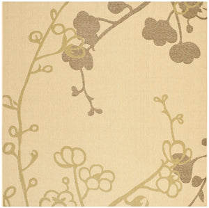 Safavieh Cy4038 Power Loomed 85.4% Polypropylene/10.4% Polyester/4.2% Latex Outdoor Rug CY4038A-5R