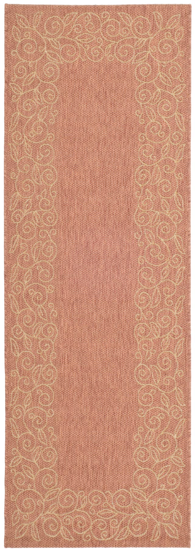 Safavieh Cy5139 Power Loomed 85.4% Polypropylene/10.4% Polyester/4.2% Latex Outdoor Rug CY5139A-4