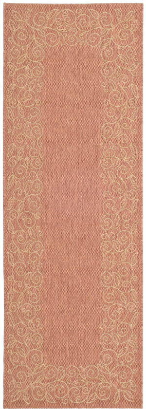 Safavieh Cy5139 Power Loomed 85.4% Polypropylene/10.4% Polyester/4.2% Latex Outdoor Rug CY5139A-4