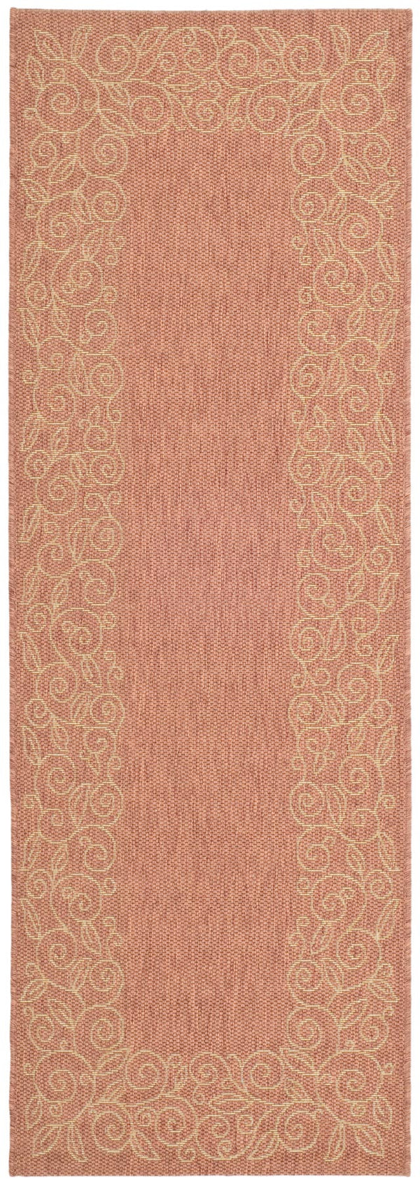 Safavieh Cy5139 Power Loomed 85.4% Polypropylene/10.4% Polyester/4.2% Latex Outdoor Rug CY5139A-4