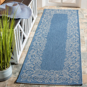 Safavieh Cy5139 Power Loomed 85.4% Polypropylene/10.4% Polyester/4.2% Latex Outdoor Rug CY5139C-4