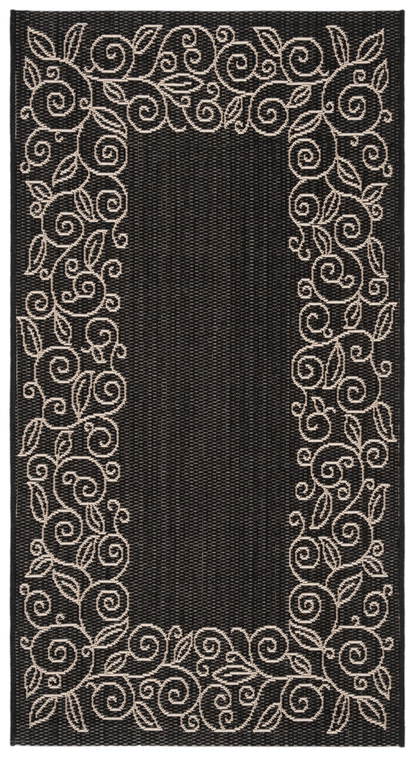Safavieh Cy5139 Power Loomed 85.4% Polypropylene/10.4% Polyester/4.2% Latex Outdoor Rug CY5139D-4