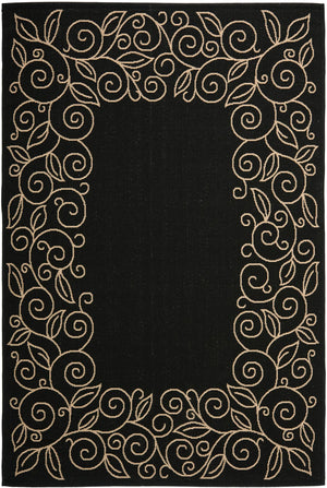 Safavieh Cy5139 Power Loomed 85.4% Polypropylene/10.4% Polyester/4.2% Latex Outdoor Rug CY5139D-4