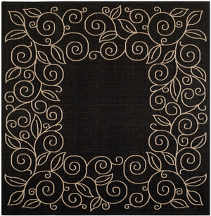 Safavieh Cy5139 Power Loomed 85.4% Polypropylene/10.4% Polyester/4.2% Latex Outdoor Rug CY5139D-4