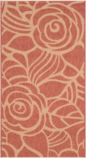 Safavieh Cy5141 Power Loomed 85.4% Polypropylene/10.4% Polyester/4.2% Latex Outdoor Rug CY5141A-4