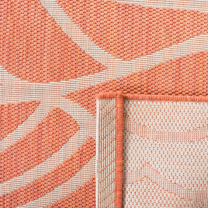 Safavieh Cy5141 Power Loomed 85.4% Polypropylene/10.4% Polyester/4.2% Latex Outdoor Rug CY5141A-4