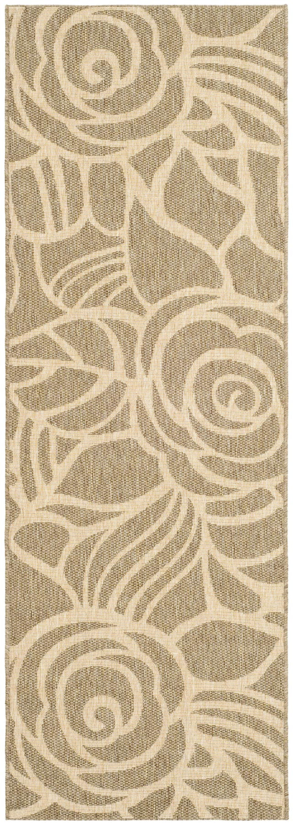 Safavieh Cy5141 Power Loomed 85.4% Polypropylene/10.4% Polyester/4.2% Latex Outdoor Rug CY5141B-4