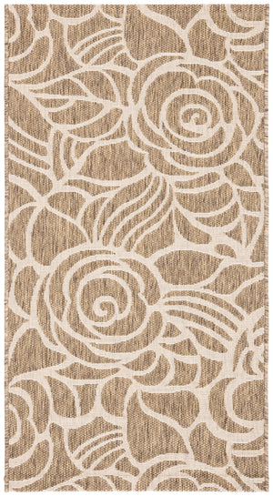 Safavieh Cy5141 Power Loomed 85.4% Polypropylene/10.4% Polyester/4.2% Latex Outdoor Rug CY5141B-4