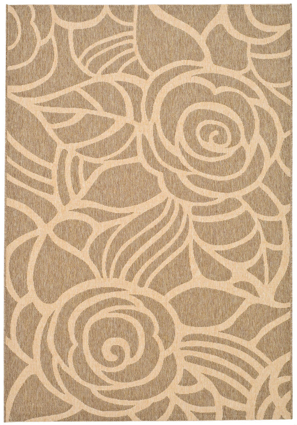 Safavieh Cy5141 Power Loomed 85.4% Polypropylene/10.4% Polyester/4.2% Latex Outdoor Rug CY5141B-4