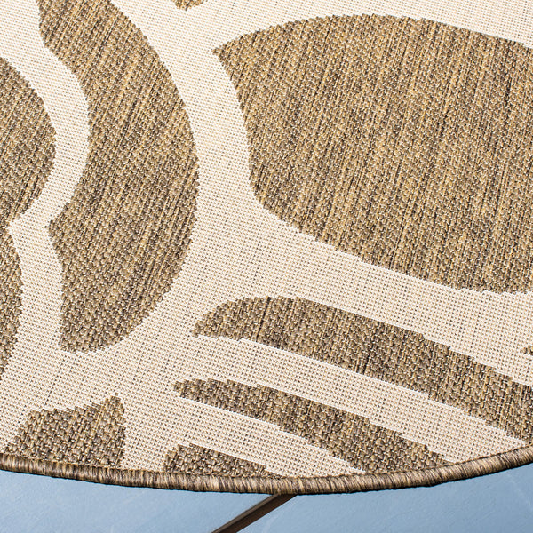 Safavieh Cy5141 Power Loomed 85.4% Polypropylene/10.4% Polyester/4.2% Latex Outdoor Rug CY5141B-4