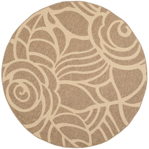 Safavieh Cy5141 Power Loomed 85.4% Polypropylene/10.4% Polyester/4.2% Latex Outdoor Rug CY5141B-4