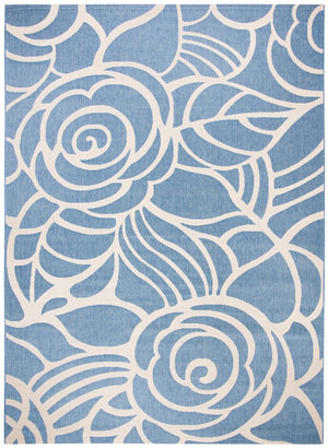 Safavieh Cy5141 Power Loomed 85.4% Polypropylene/10.4% Polyester/4.2% Latex Outdoor Rug CY5141C-4