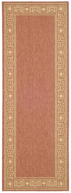 Safavieh Cy5143 Power Loomed 85.4% Polypropylene/10.4% Polyester/4.2% Latex Outdoor Rug CY5143A-4