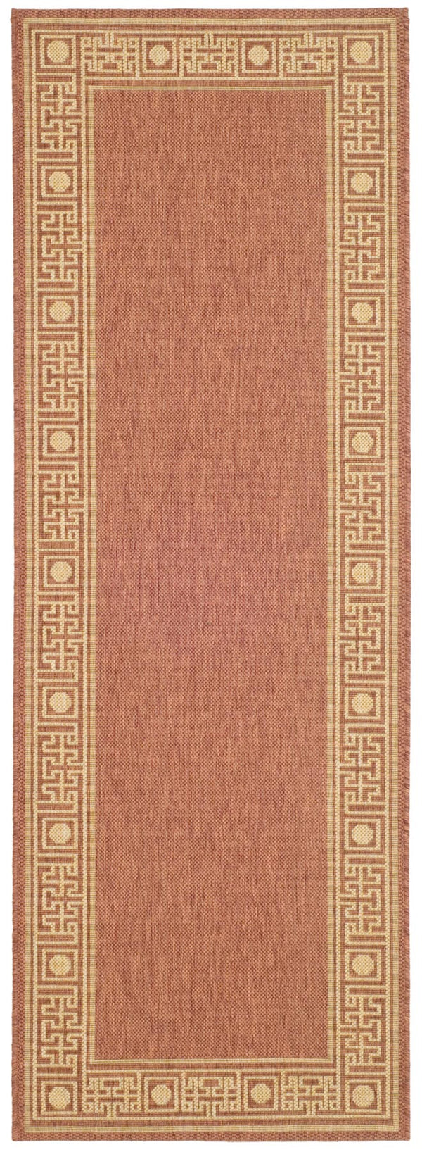 Safavieh Cy5143 Power Loomed 85.4% Polypropylene/10.4% Polyester/4.2% Latex Outdoor Rug CY5143A-4