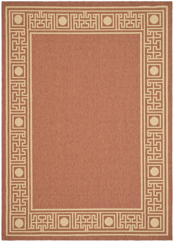 Safavieh Cy5143 Power Loomed 85.4% Polypropylene/10.4% Polyester/4.2% Latex Outdoor Rug CY5143A-4