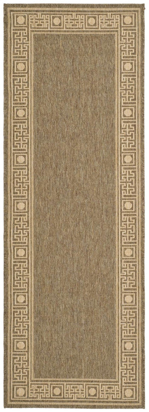 Safavieh Cy5143 Power Loomed 85.4% Polypropylene/10.4% Polyester/4.2% Latex Outdoor Rug CY5143B-4