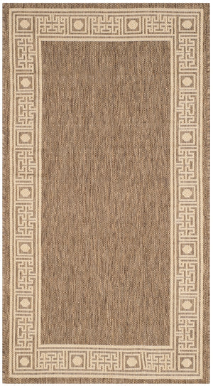 Safavieh Cy5143 Power Loomed 85.4% Polypropylene/10.4% Polyester/4.2% Latex Outdoor Rug CY5143B-4