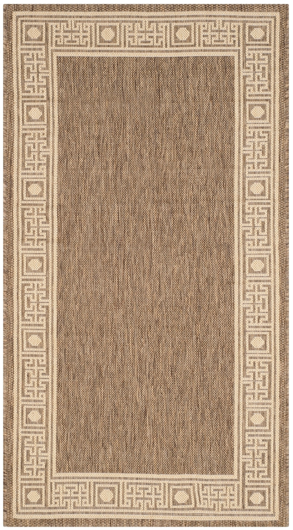 Safavieh Cy5143 Power Loomed 85.4% Polypropylene/10.4% Polyester/4.2% Latex Outdoor Rug CY5143B-4