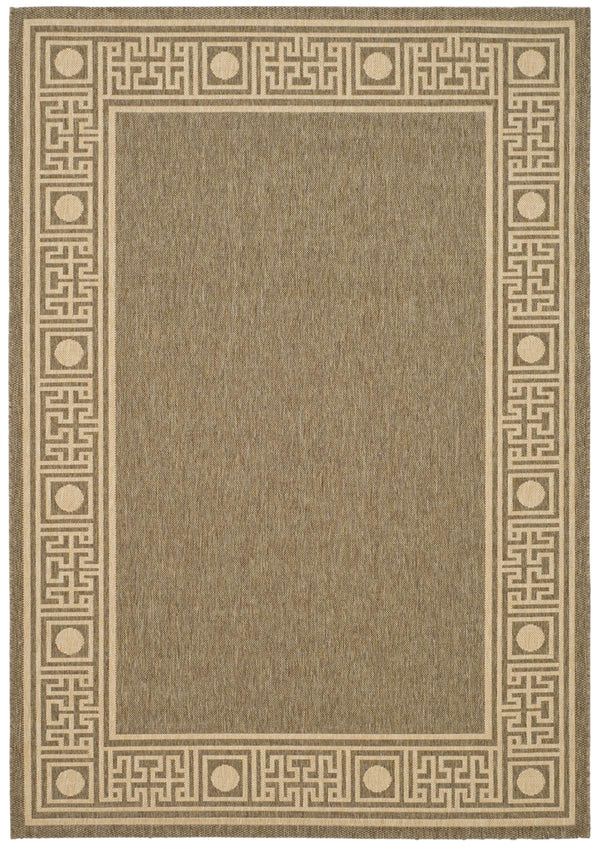 Safavieh Cy5143 Power Loomed 85.4% Polypropylene/10.4% Polyester/4.2% Latex Outdoor Rug CY5143B-4