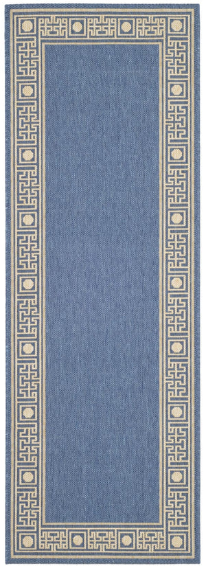 Safavieh Cy5143 Power Loomed 85.4% Polypropylene/10.4% Polyester/4.2% Latex Outdoor Rug CY5143C-4