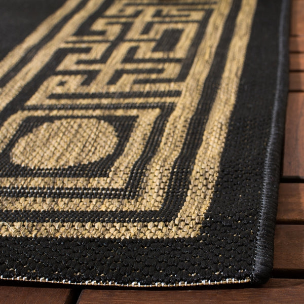 Safavieh Cy5143 Power Loomed 85.4% Polypropylene/10.4% Polyester/4.2% Latex Outdoor Rug CY5143G-4