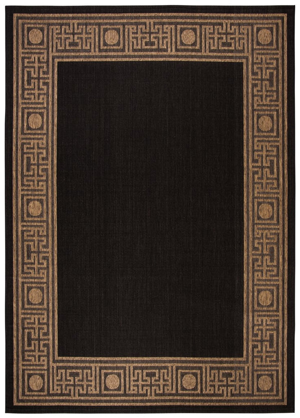 Safavieh Cy5143 Power Loomed 85.4% Polypropylene/10.4% Polyester/4.2% Latex Outdoor Rug CY5143G-4