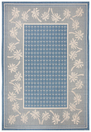 Safavieh Cy5148 Power Loomed 85.4% Polypropylene/10.4% Polyester/4.2% Latex Outdoor Rug CY5148C-4