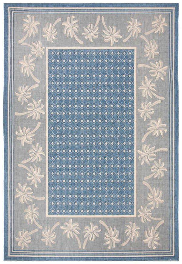 Safavieh Cy5148 Power Loomed 85.4% Polypropylene/10.4% Polyester/4.2% Latex Outdoor Rug CY5148C-4