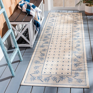 Safavieh Cy5148 Power Loomed 85.4% Polypropylene/10.4% Polyester/4.2% Latex Outdoor Rug CY5148F-4