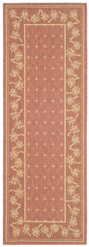 Safavieh Cy5148 Power Loomed 85.4% Polypropylene/10.4% Polyester/4.2% Latex Outdoor Rug CY5148A-4
